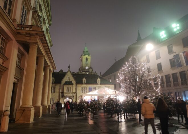 Božična Bratislava – 5 razlogov zakaj obiskati čarobno mesto v predbožičnem času